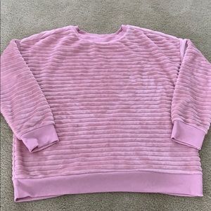NWT A. N. A. Fleece top size large